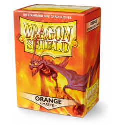 Dragon Shield Matte Orange 100-Ct