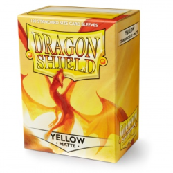 Dragon Shield Matte Yellow 100-Ct