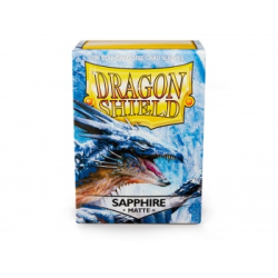 Dragon Shield Matte Sapphire 100-Ct