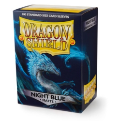 Dragon Shield Matte Night Blue 100-Ct