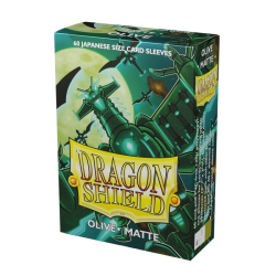 Dragon Shield Matte Olive Japan 60-Ct