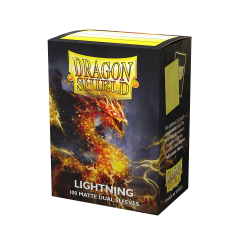 Dragon Shield: Matte Dual Lightning 100-Ct